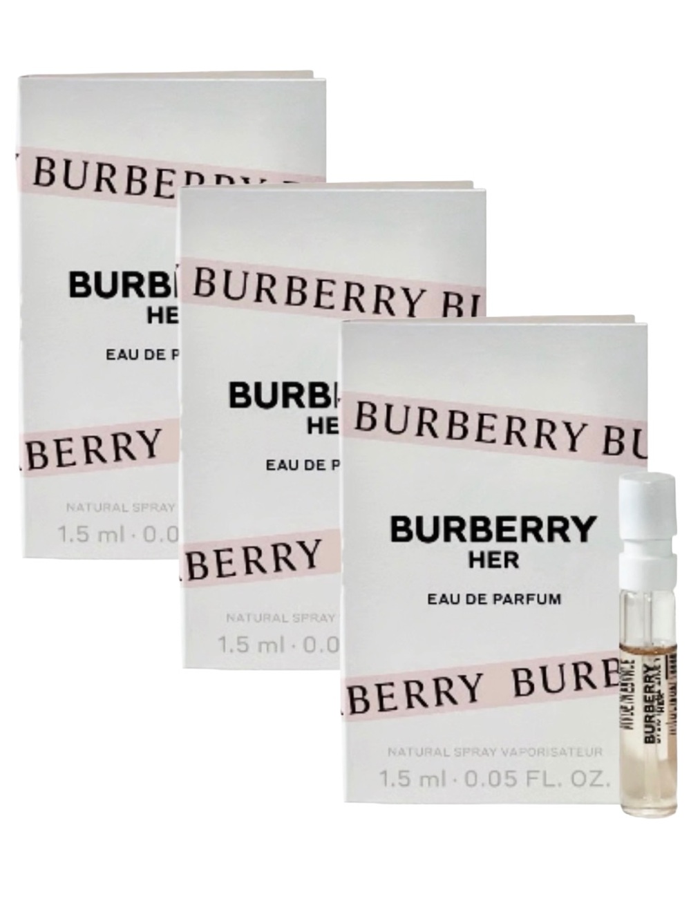 $14❤️‍🔥 Burberry HER EDP 3PK NEW